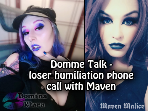 Double Domme Humiliation Clip out NOW~!