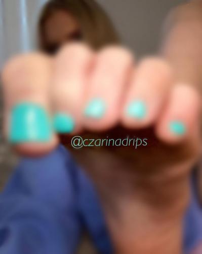 Turquoise Toes