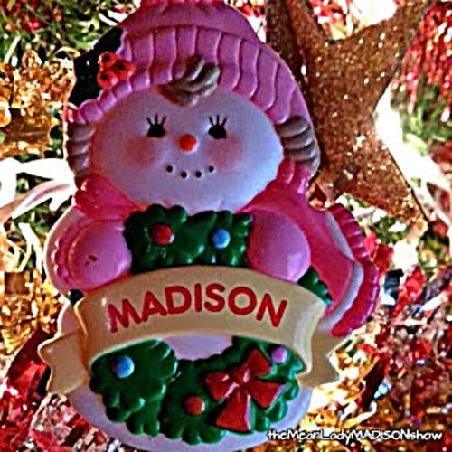 meanladymadison christmas tress madison snowman