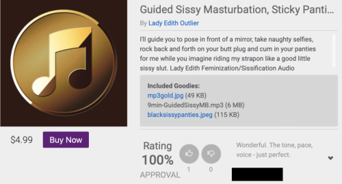 Guided Sissy Masturbation