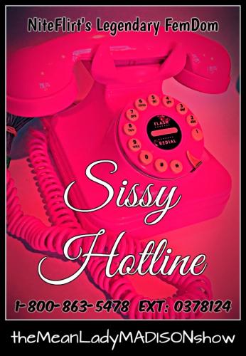 meanladymadison sissy hotline